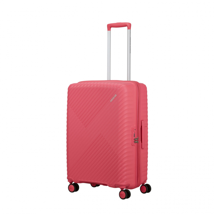 American Tourister Suitcase Diablast Spinner 68/25 Pink Glitch
