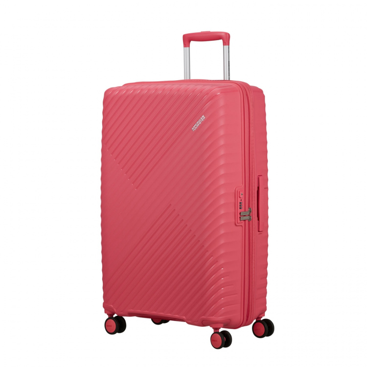 American Tourister Suitcase Diablast Spinner 77/28 Pink Glitch