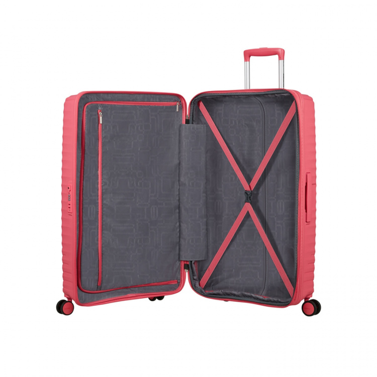 American Tourister Suitcase Diablast Spinner 77/28 Pink Glitch