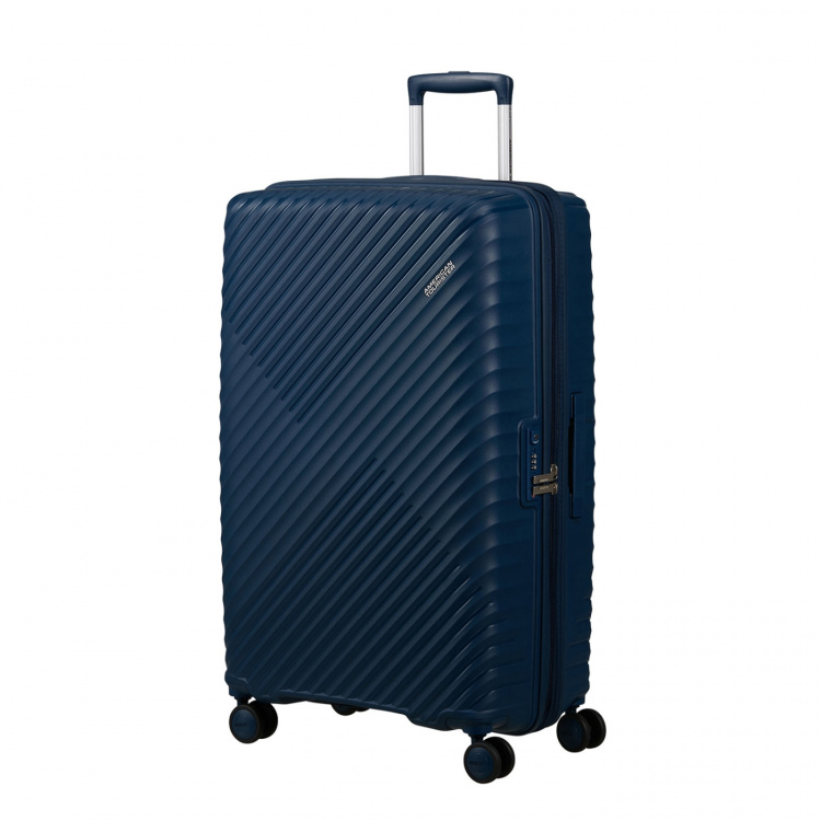 American Tourister Suitcase Diablast Spinner 77/28 Darkware Blue