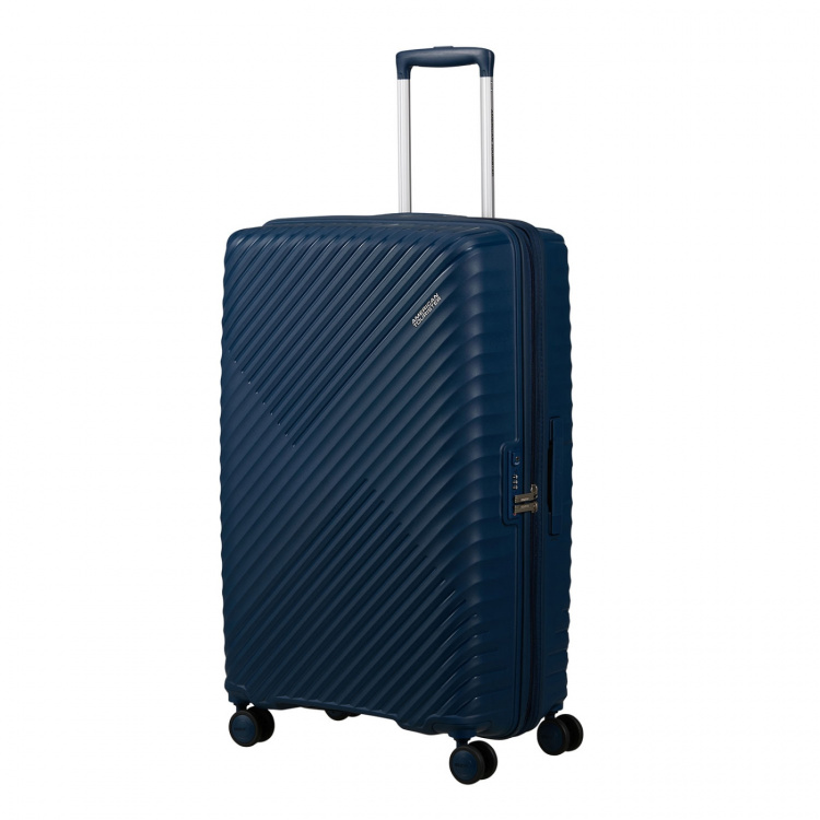 American Tourister Suitcase Diablast Spinner 77/28 Darkware Blue