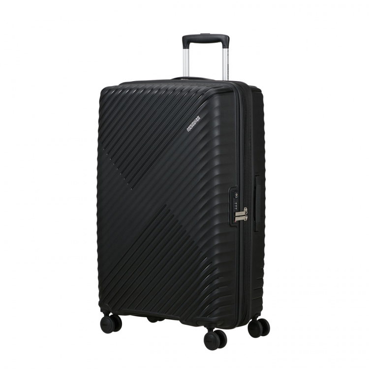 American Tourister Suitcase Diablast Spinner 77/28 Black Code