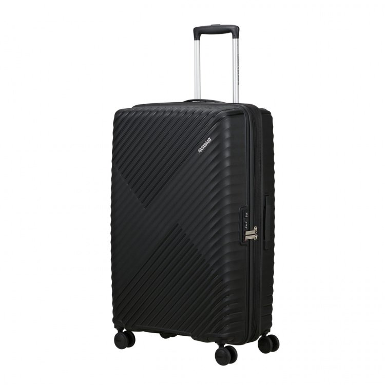American Tourister Suitcase Diablast Spinner 77/28 Black Code