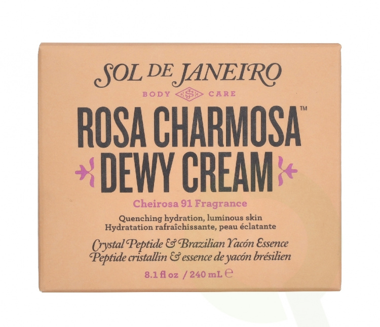 Sol De Janeiro Rosa Charmosa Dewy Body Cream 240 ml