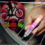 Paladone Stranger Things 5 LED Bike Lights and stickers