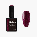 Nailura Gel Polish 333 - Violet Sparkle - 10 ml