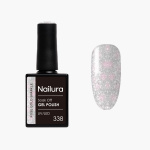 Nailura Gel Polish 338 - Rose Gold Sparkle - 10 ml
