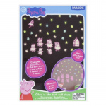 Paladone Peppa Pig Glow in the Dark Wall Decal Stars
