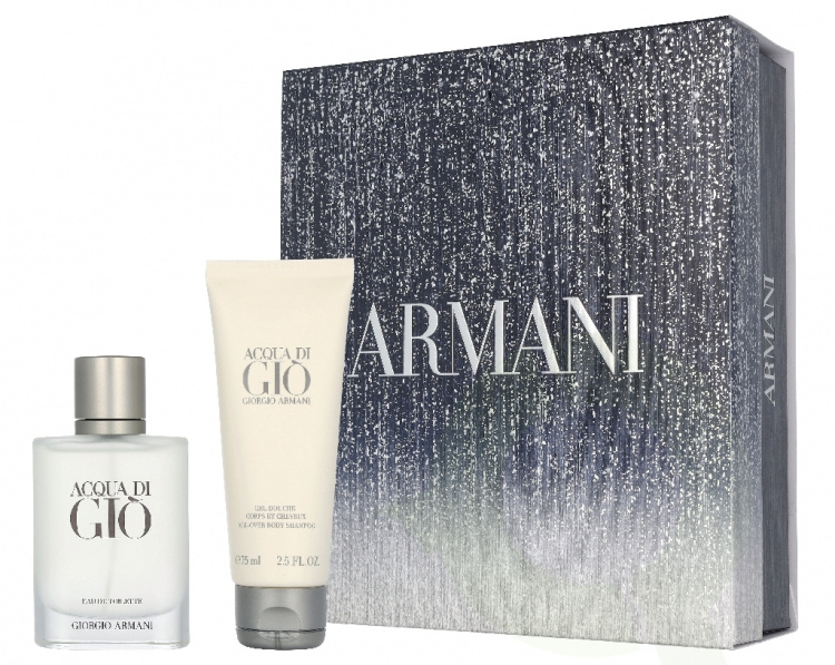 Armani Acqua Di Gio Giftset 125 ml Edt Spray 50 ml/Shower gel 75 ml