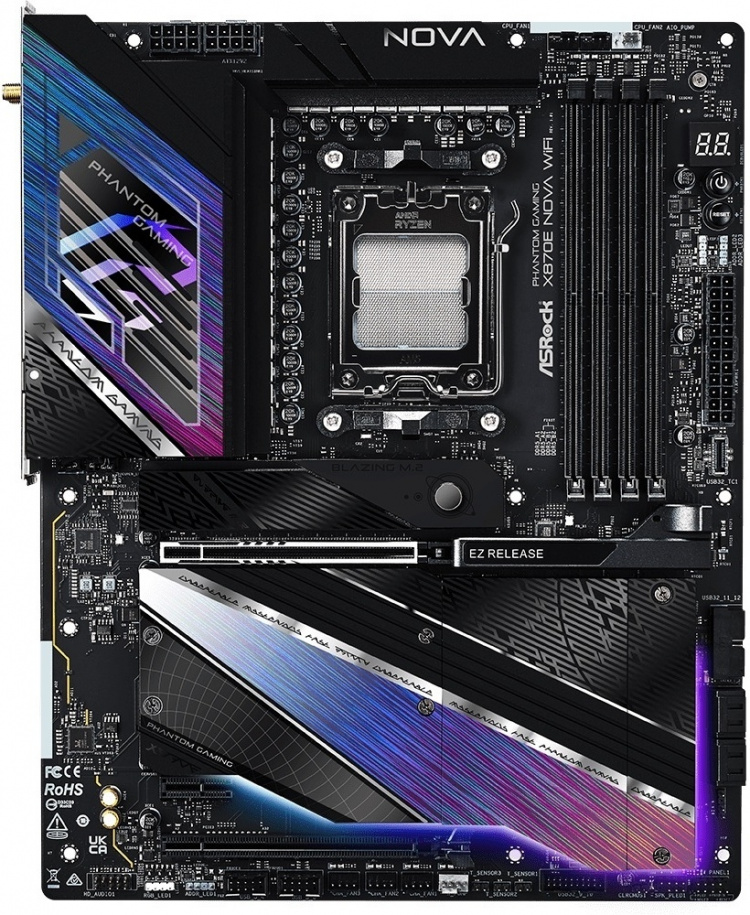 ASRock X870E Nova WIFI ATX Motherboard