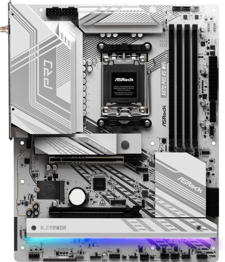 ASRock X870 PRO RS WIFI ATX Motherboard