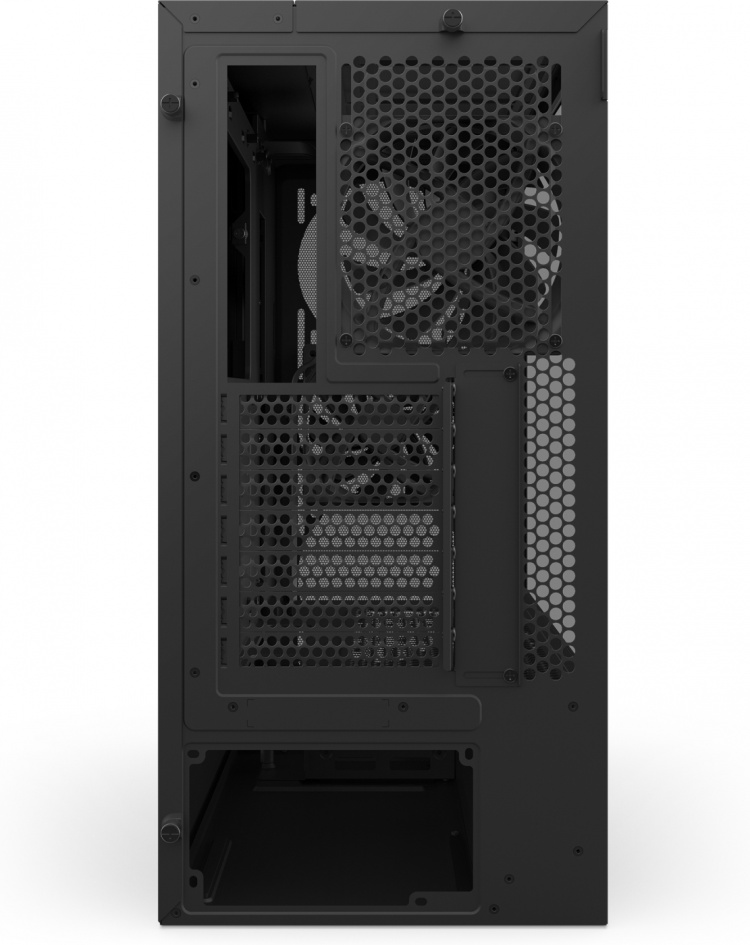 NZXT H5 Flow (2024) ATX Case with Window, Black 