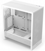 NZXT H5 Flow RGB (2024) ATX Case with Window, White 