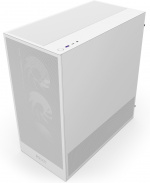 NZXT H5 Flow RGB (2024) ATX Case with Window, White 