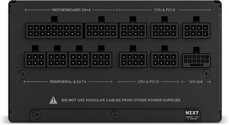 NZXT C1200 ATX 3.1 power supply, 1200 W, black