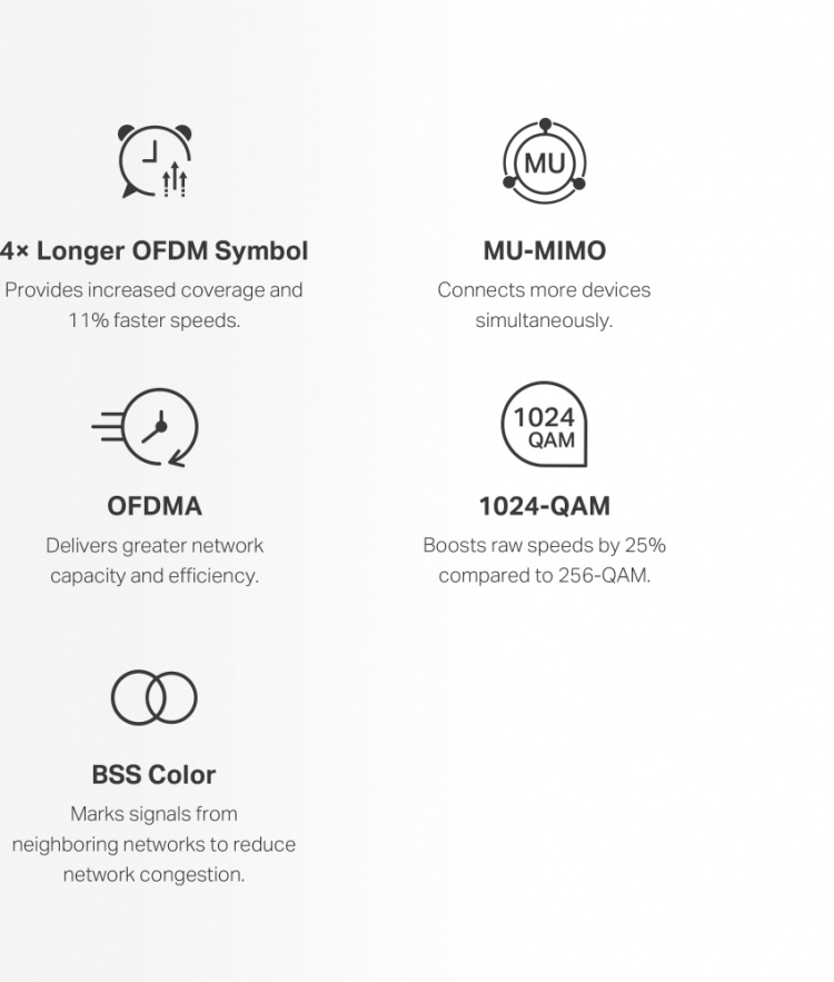 Mercusys Halo H60X WiFi 6 Mesh System, 3-pack