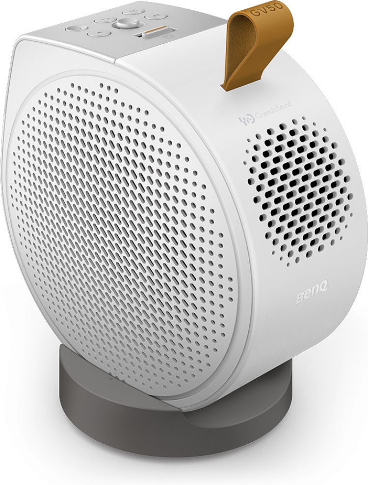 BenQ GV50 1080p Portable Laser Projector, White