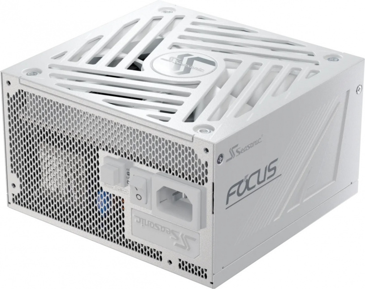 Seasonic FOCUS GX-850 ATX 3.1 (2024) Power Supply, White, 850 W