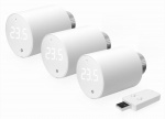 Shelly BLU TRV + BLU Gateway Gen3 Smart Thermostat, 3-pack