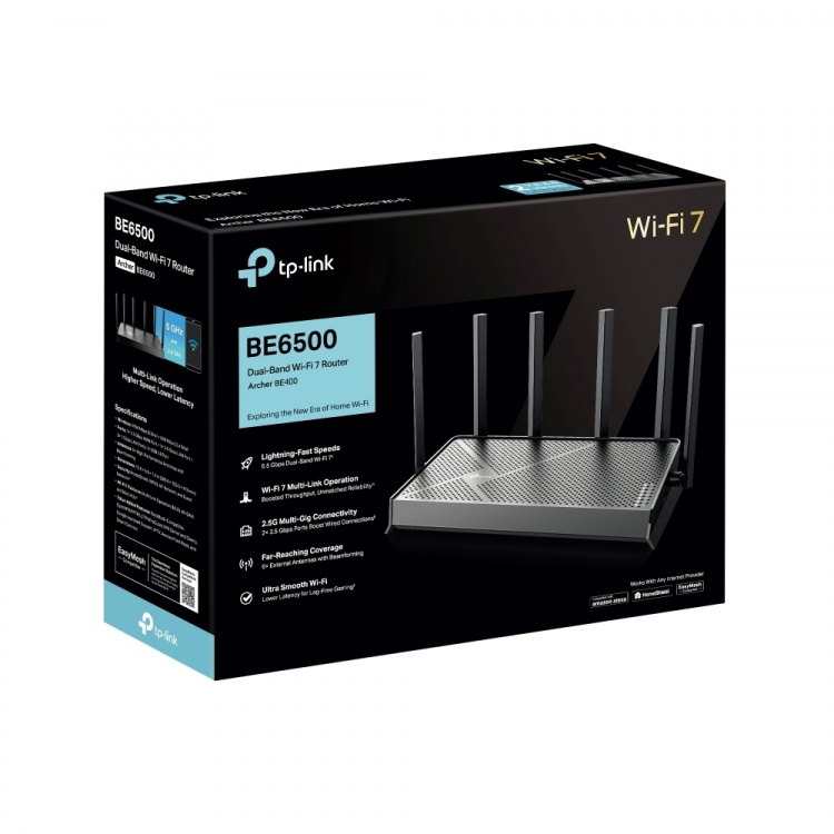 TP-Link Archer BE400 Dual-Band WiFi 7 Router