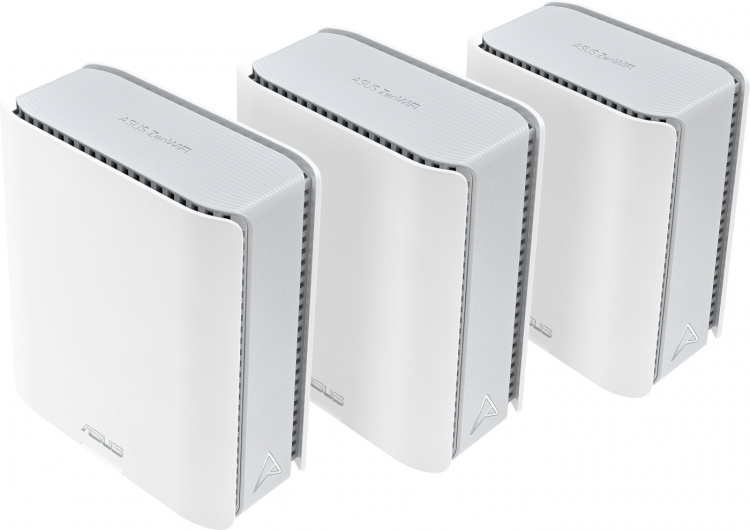 ASUS ZenWiFi BT10 Tri-band WiFi 7 Mesh System, 3-pack, white
