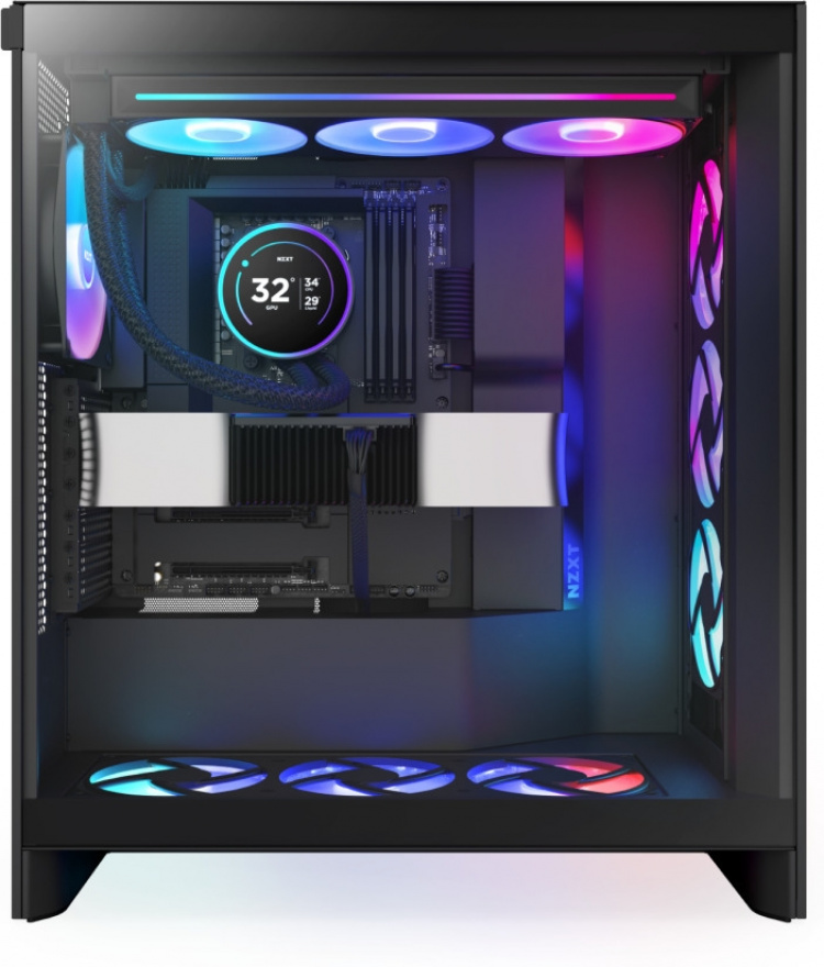 NZXT Kraken Elite RGB 360 (2024) liquid cooling system, black