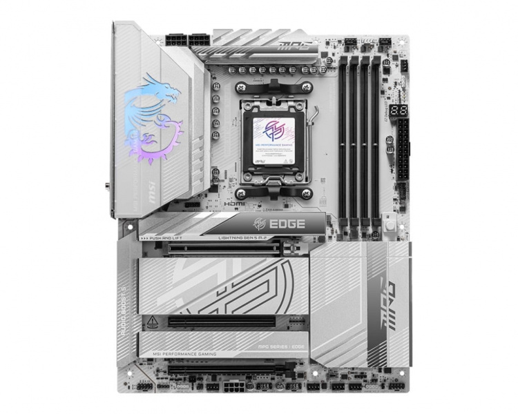 MSI MPG X870E EDGE TI WIFI AM5 ATX Motherboard