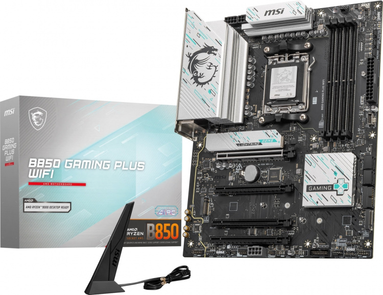 MSI B850 GAMING PLUS WIFI AM5 ATX Motherboard