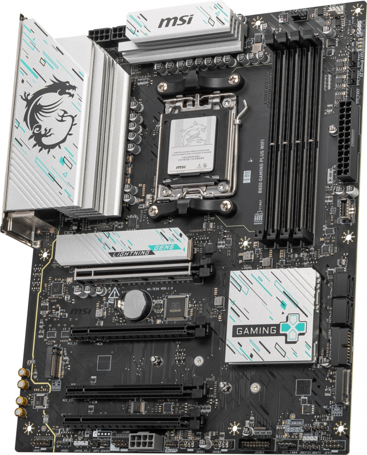 MSI B850 GAMING PLUS WIFI AM5 ATX Motherboard