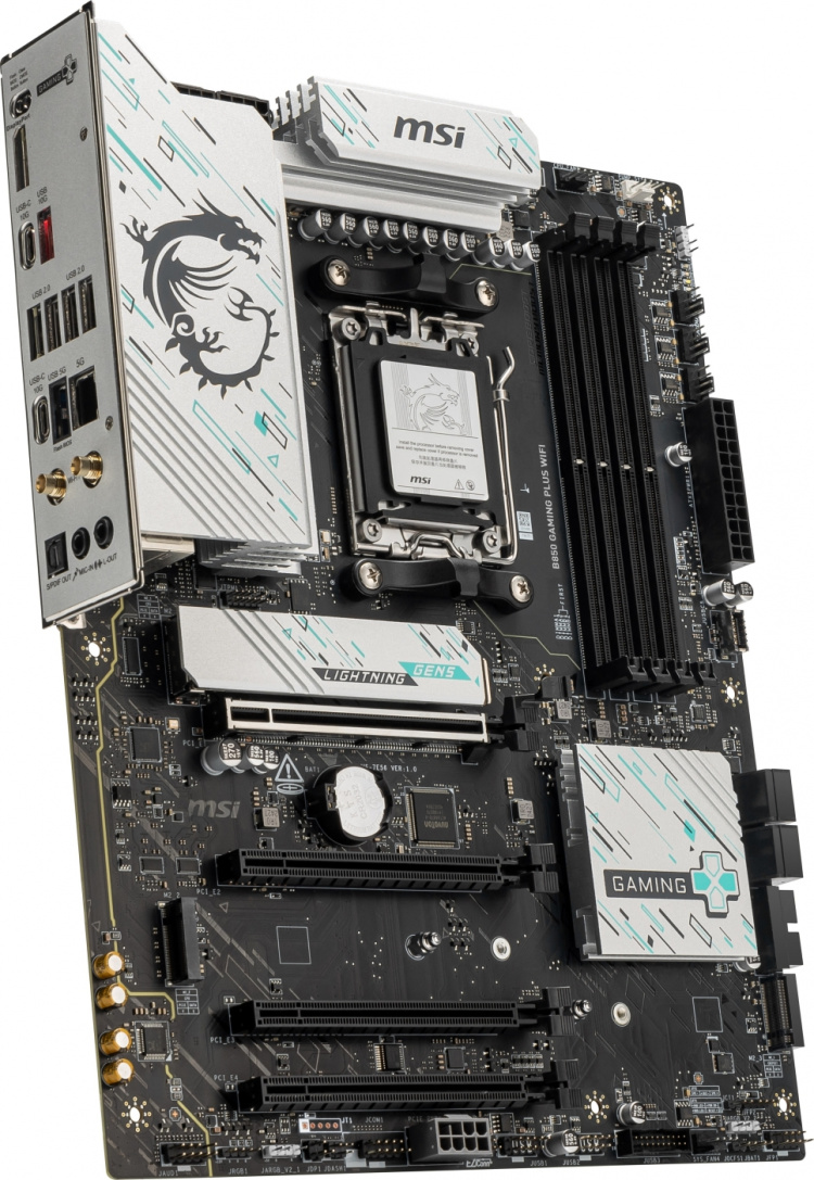 MSI B850 GAMING PLUS WIFI AM5 ATX Motherboard