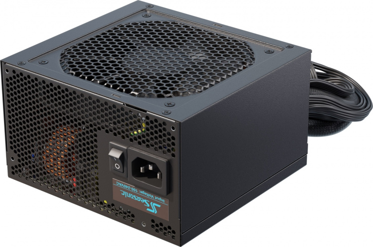 Seasonic G12 GM-750 (2024) ATX Power Supply, Black, 750 W