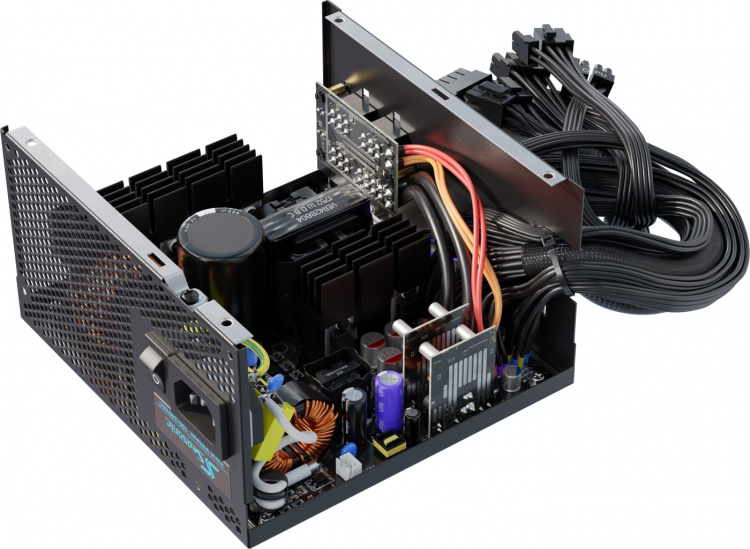 Seasonic G12 GM-750 (2024) ATX Power Supply, Black, 750 W