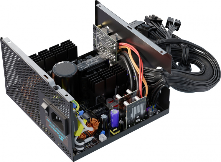 Seasonic G12 GM-650 (2024) ATX Power Supply, Black, 650 W