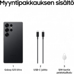 Samsung Galaxy S25 Ultra 5G, 256/12 GB, Titanium Black