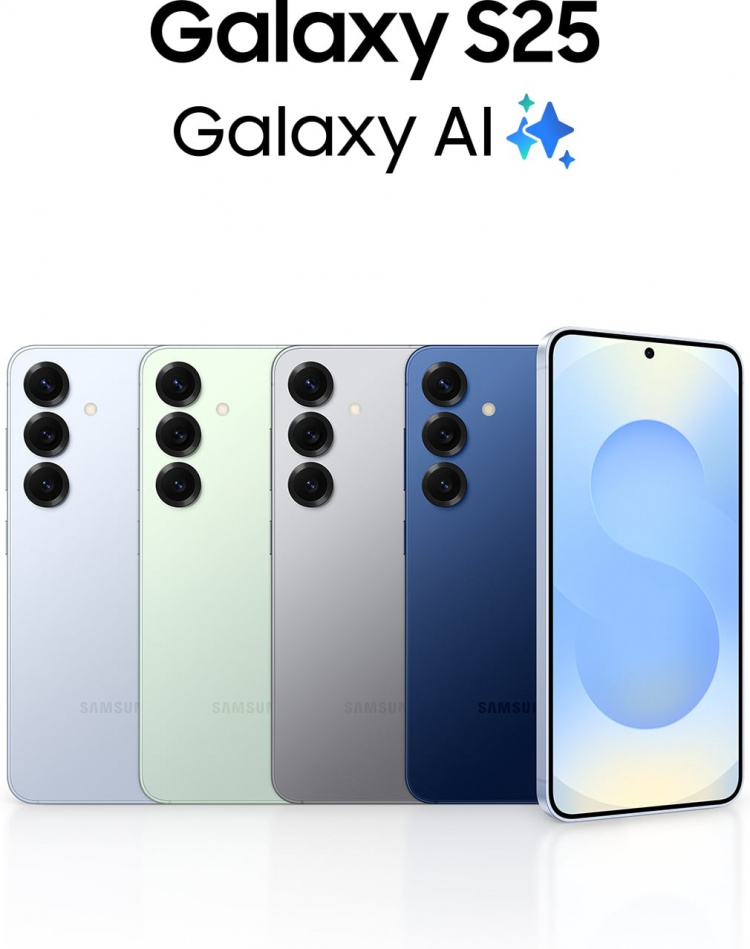 Samsung Galaxy S25 5G, 128/12 GB, Icy Blue