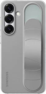 Samsung Galaxy S25 Standing Grip Protective Case, Gray / Mint The