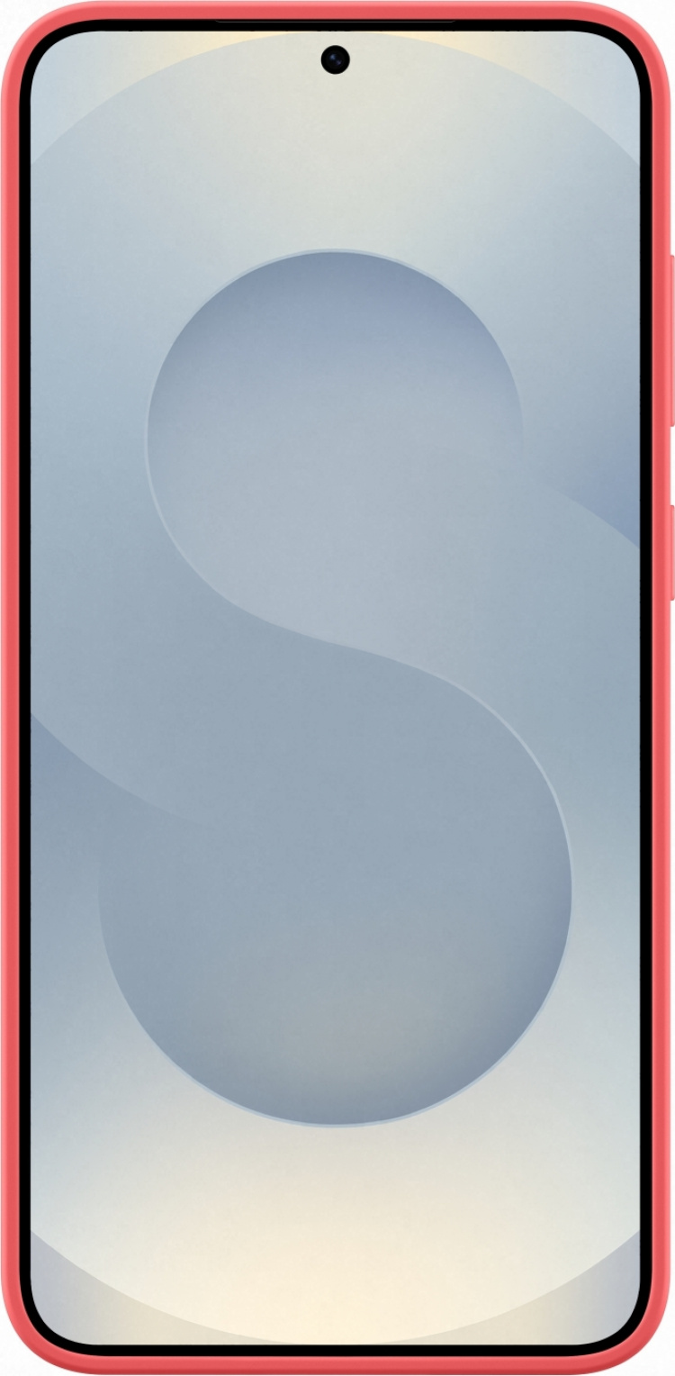 Samsung Galaxy S25+ Silicone Case, Red