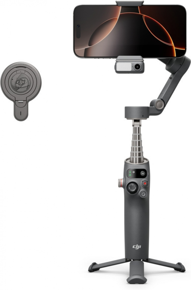 DJI Osmo Mobile 7P Smartphone Gimbal, Black