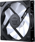 Phanteks M25 Gen2 140 mm PWM DRGB Reverse Fan, Black This