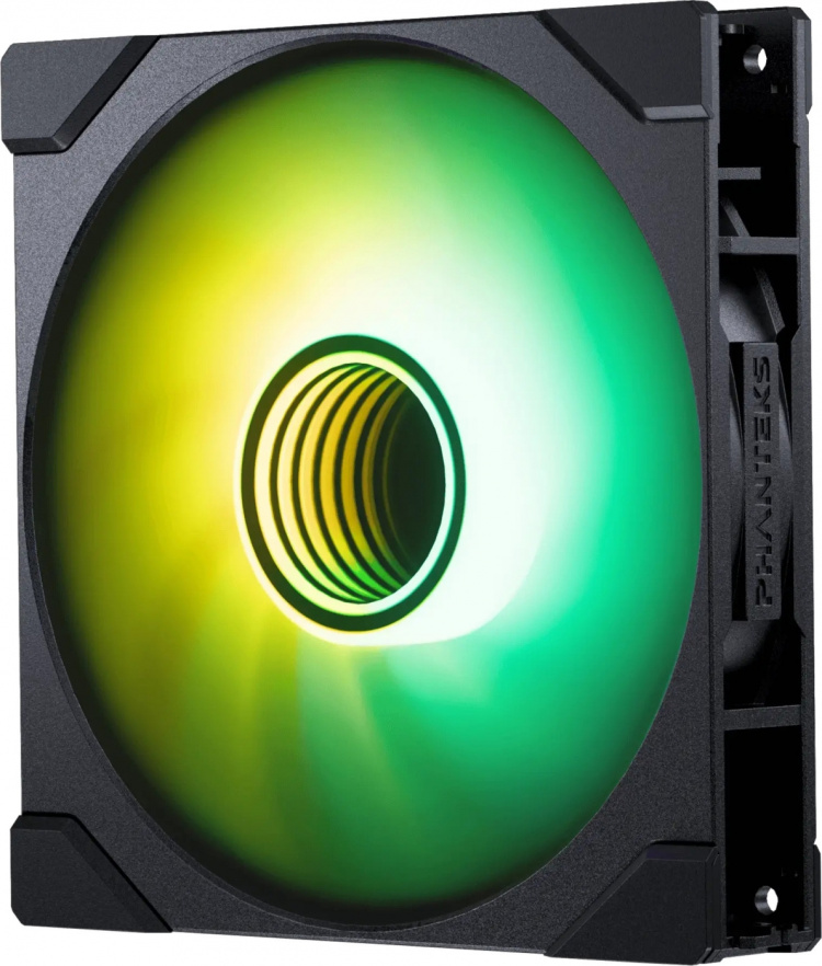 Phanteks M25 Gen2 140 mm PWM DRGB Reverse Fan, Black This