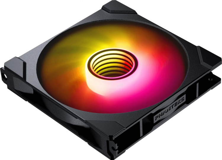 Phanteks M25 Gen2 140 mm PWM DRGB Reverse Fan, Black This