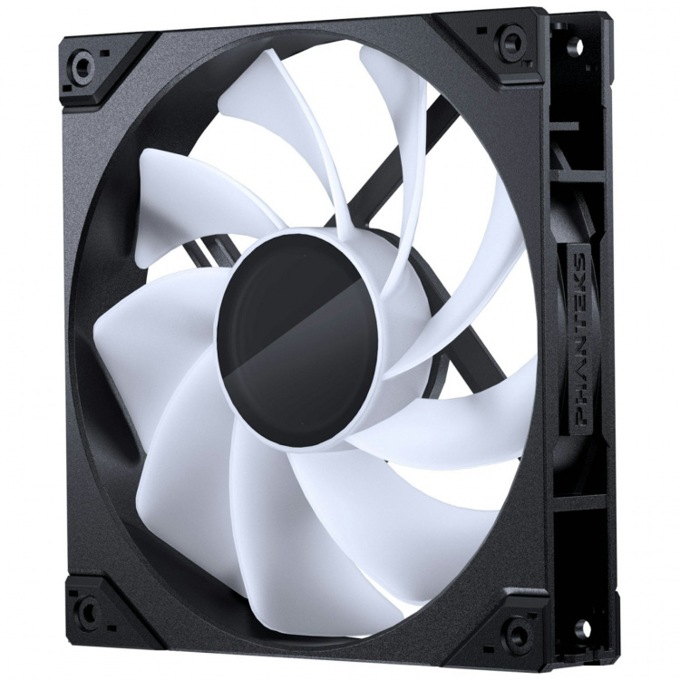 Phanteks M25 Gen2 140 mm PWM DRGB Reverse Fan, Black, 3-Pack This