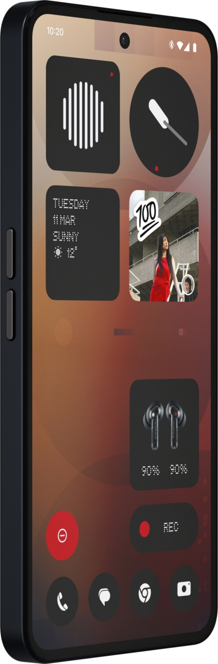 Nothing Phone (3a), 256/12 GB, Black