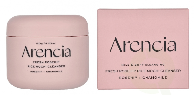 Arencia Fresh Rosehip Rice Mochi Cleanser 120 g