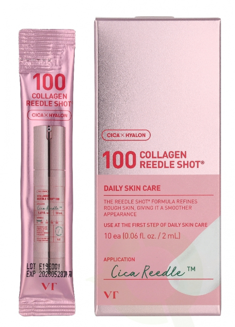 VT Cosmetics Cica Reedle Collagen Reedle Shots 20 ml 2 ml x 10 sticks