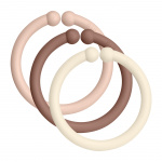 BIBS Loops 12 PACK Blush/Woodchuck/Ivory - (900239)