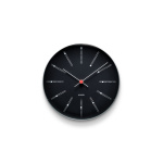 Arne Jacobsen Clocks Arne Jacobsen - Bankers Wall Clock - Ø21 cm - Black