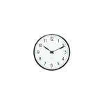 Arne Jacobsen Clocks Arne Jacobsen - Station Wall Clock - Ø16 cm - Black