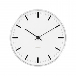 Arne Jacobsen Clocks Arne Jacobsen - City Hall Wall Clock - Ø21 cm - White