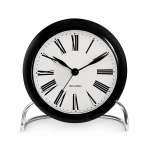 Arne Jacobsen Clocks Arne Jacobsen - Roman Table Clock - Ø11 cm - White & Black